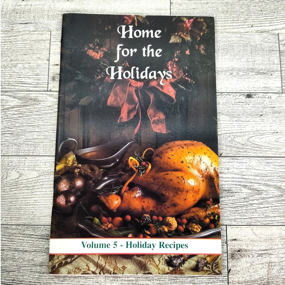 Home for the Holidays Volume 5 VFW 2001 Cookbook Booklet Community‎ Recipes